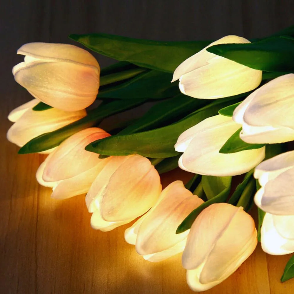 Dekoratív Tulipán Lámpa – Meleg és Finom Hangulat 
