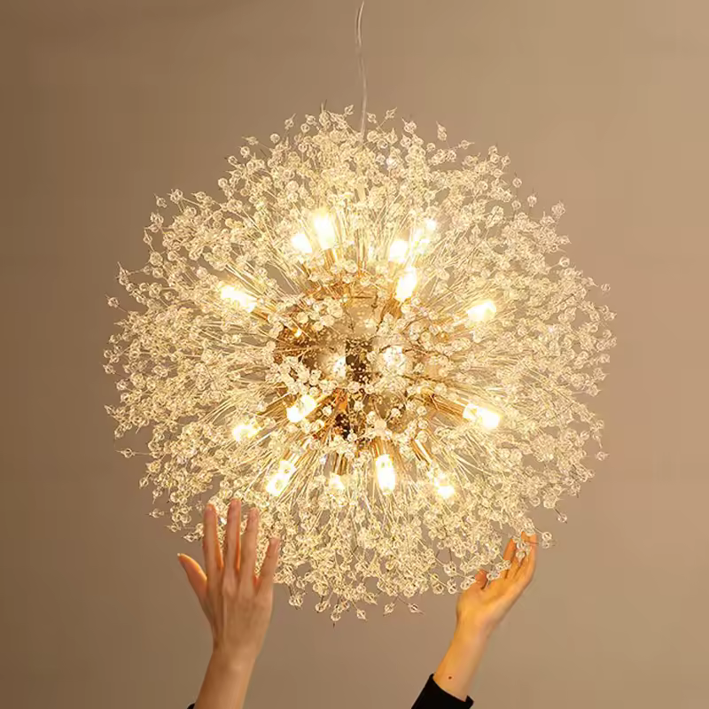 Kristallen Hanglamp – Tijdloze Elegantie En Glans 