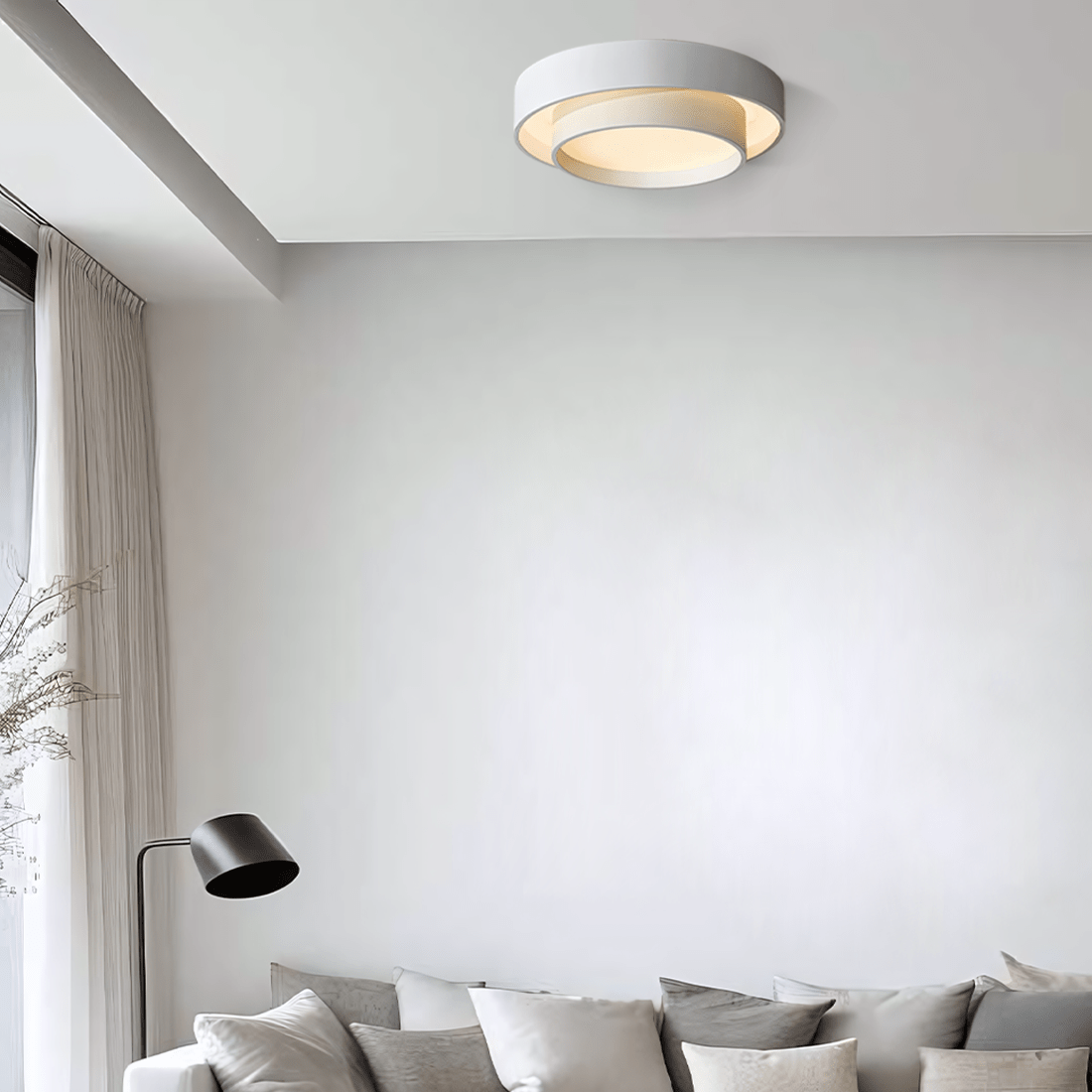 Plafoniera LED Disco – Luce e Comfort Visivo 