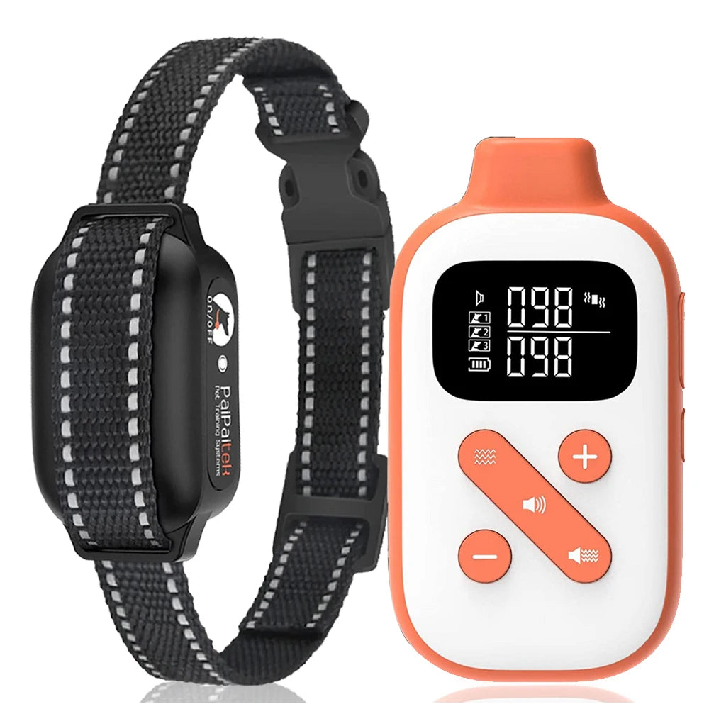 Dressurhalsbånd uten sjokk – Fjernkontroll opptil 1000 m 