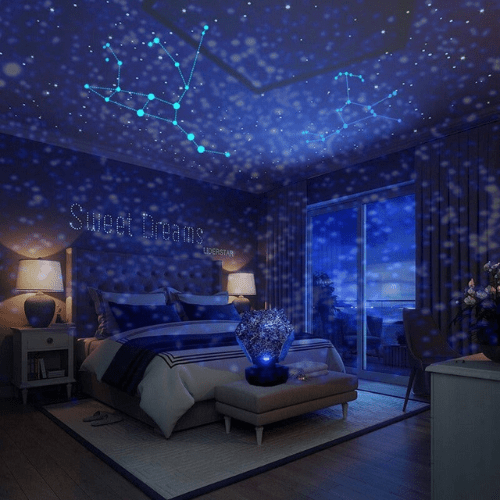 星空プロジェクター - 家での魔法の雰囲気 