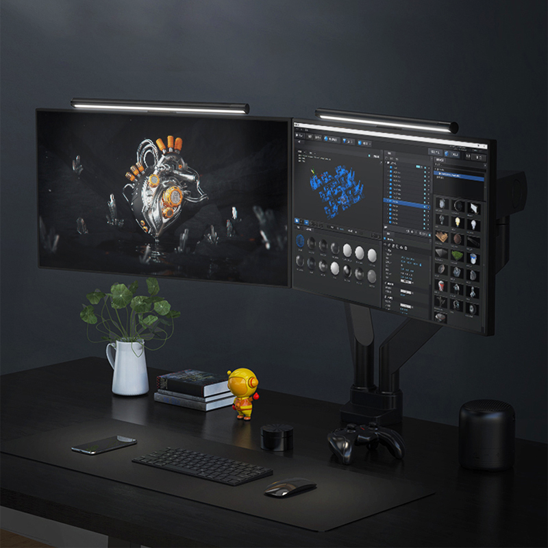 Bureau LED Lamp - Draadloze Verlichting Voor Scherm 