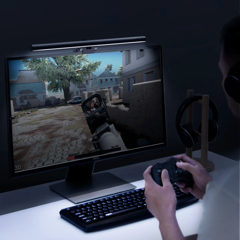 Bureau LED Lamp - Draadloze Verlichting Voor Scherm 