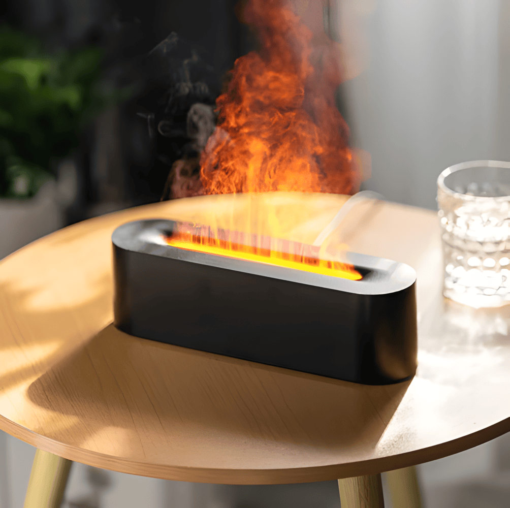 USB aromadiffúzor többszínű LED világítással - relaxáló hangulat és fénypára