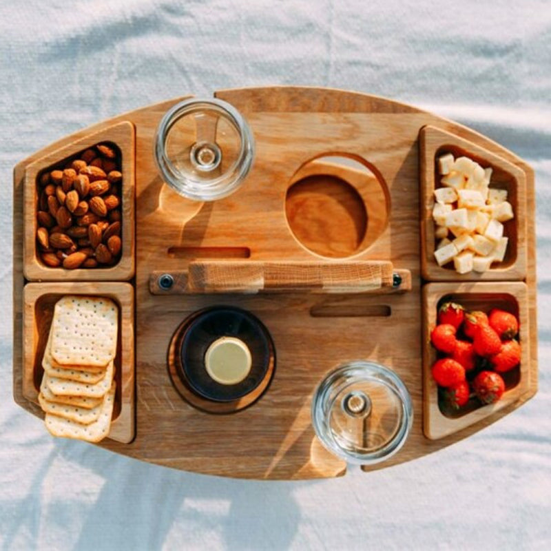 Masă de Picnic – Compactă și Ușor de Transportat 