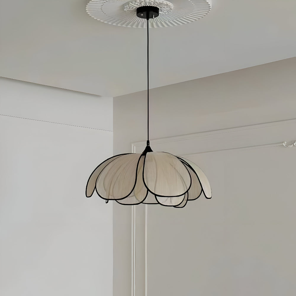 Elegantti luonnon koripajusta riippuva lamppu - Luonnollinen koristelu & harmoninen valaistus