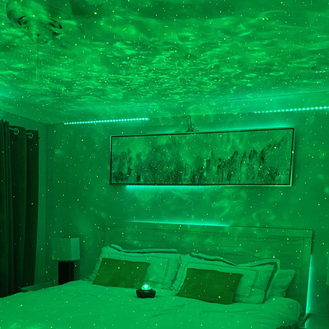 Προβολέας φωτός Galaxy - Φωτιστική και καταπραϋντική διακόσμηση