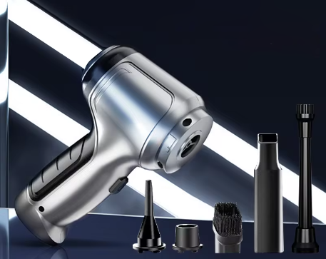 Aspiradora de Coche Portátil – Limpieza Eficaz y Sin Cable 