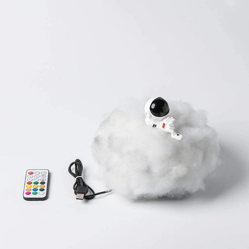 Lampe Décorative Nuage Astronaute – Évasion Lumineuse Et Magique
