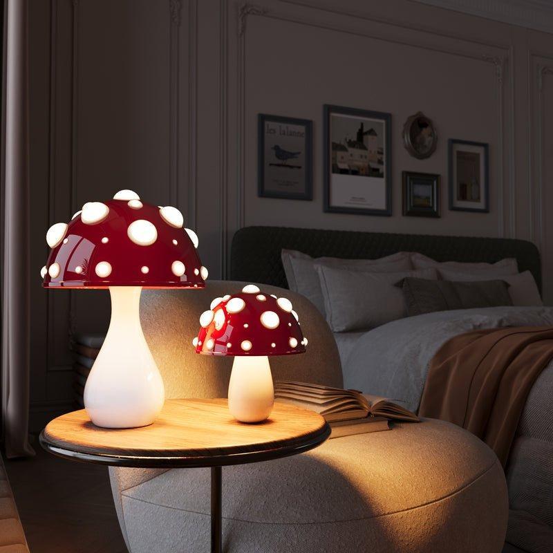 Mushroom Table Lamp – Soft Lighting and Original Style 
