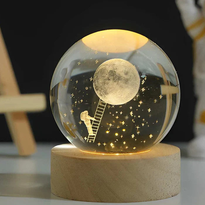Decoratieve Led Lamp – Gegraveerde Afwerking En Hedendaagse Stijl 