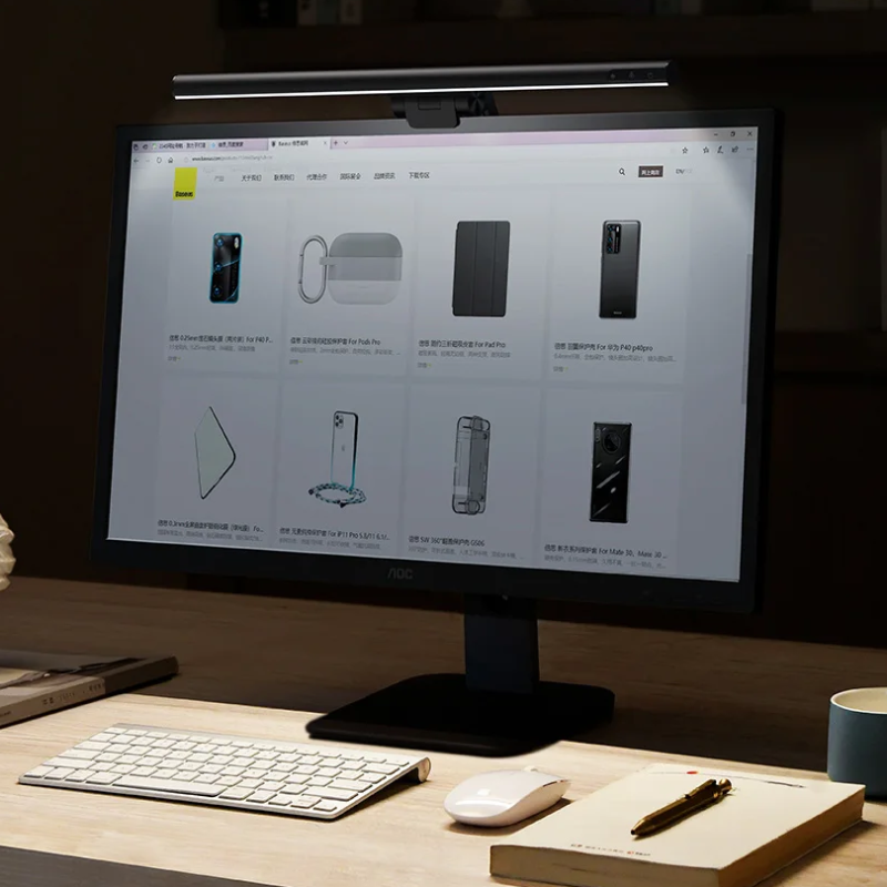 Bureau LED Lamp - Draadloze Verlichting Voor Scherm 