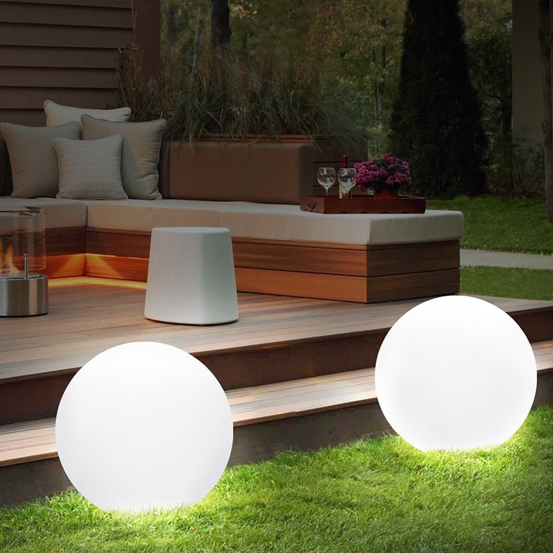 Trådlös Utomhus Spherical Lampa – Elegant och Nomad Belysning 