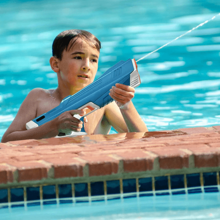 Elektrisk vannpistol - automatisk opplading og kraftig spray