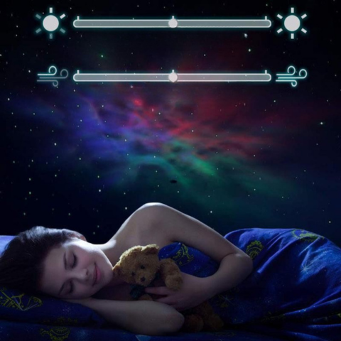 Proiector Galaxy profesional Antares - iluminare imersivă și efecte spectaculoase