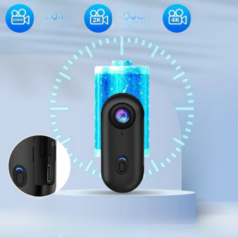 كاميرا الجسم بدقة 4K - عالية الوضوح وكبيرة السعة