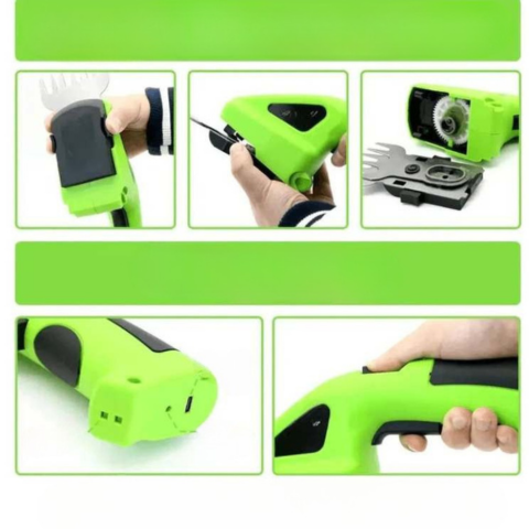 Kannettava 2-in-1 -pensasleikkuri – Kevyt, Kätevä ja Ilman Kaapelia 