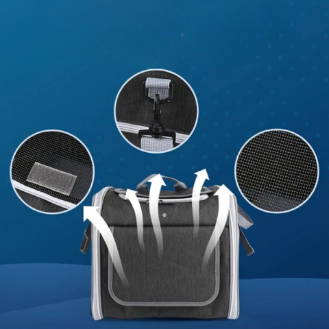 Επεκτάσιμο Ποδηλατικό Καλάθι Για Ζώα – Πρακτικό Και Άνετο 