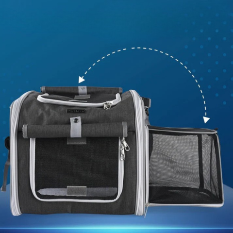 Επεκτάσιμο Ποδηλατικό Καλάθι Για Ζώα – Πρακτικό Και Άνετο 