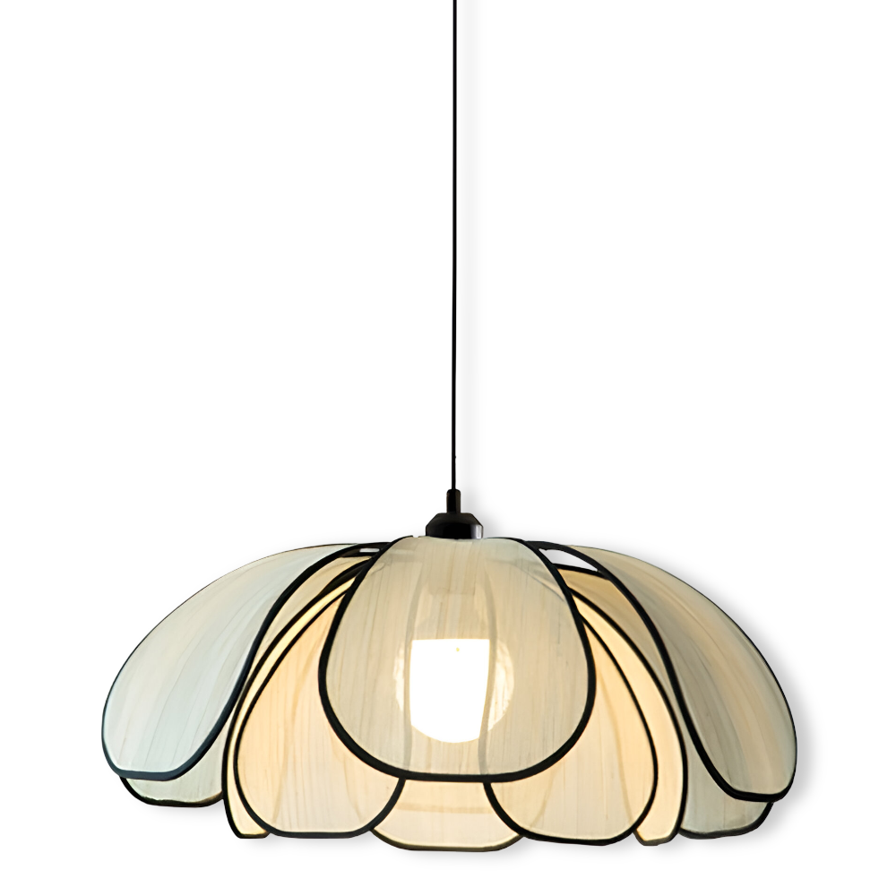 Elegantti luonnon koripajusta riippuva lamppu - Luonnollinen koristelu & harmoninen valaistus