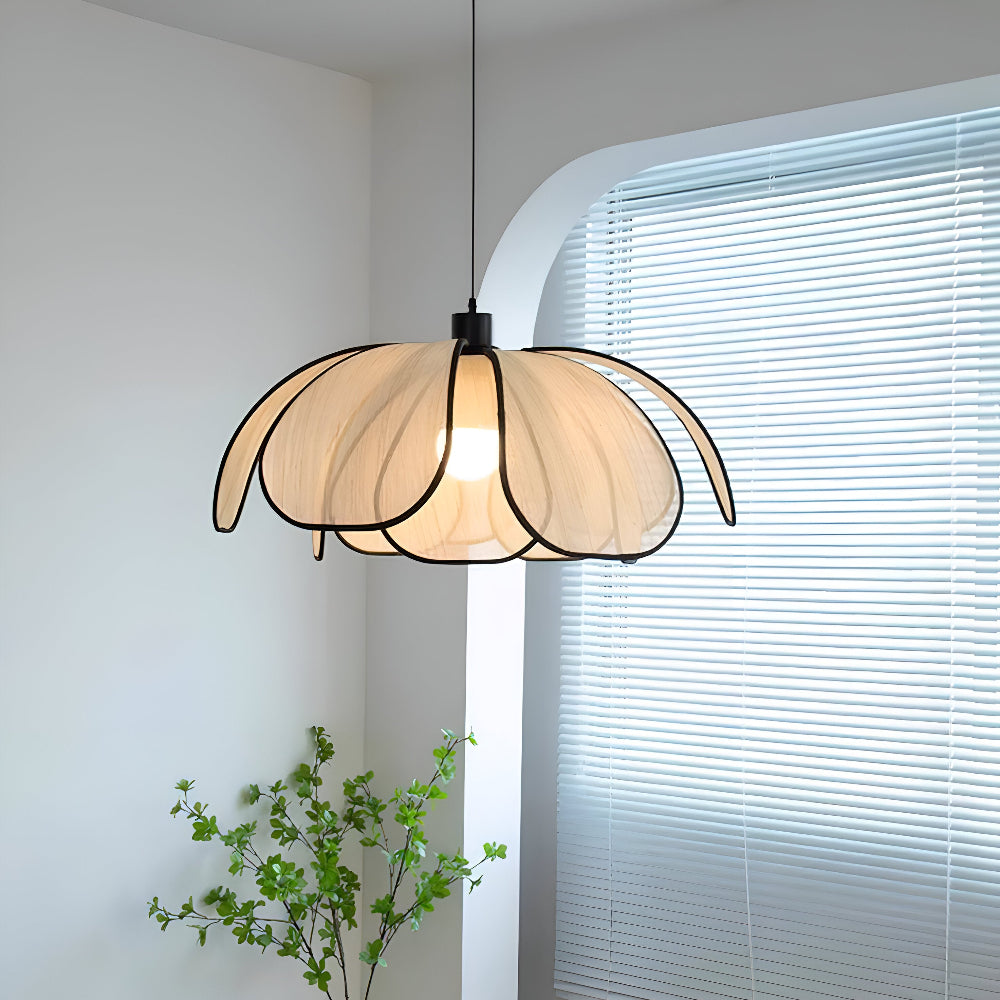 Elegantti luonnon koripajusta riippuva lamppu - Luonnollinen koristelu & harmoninen valaistus
