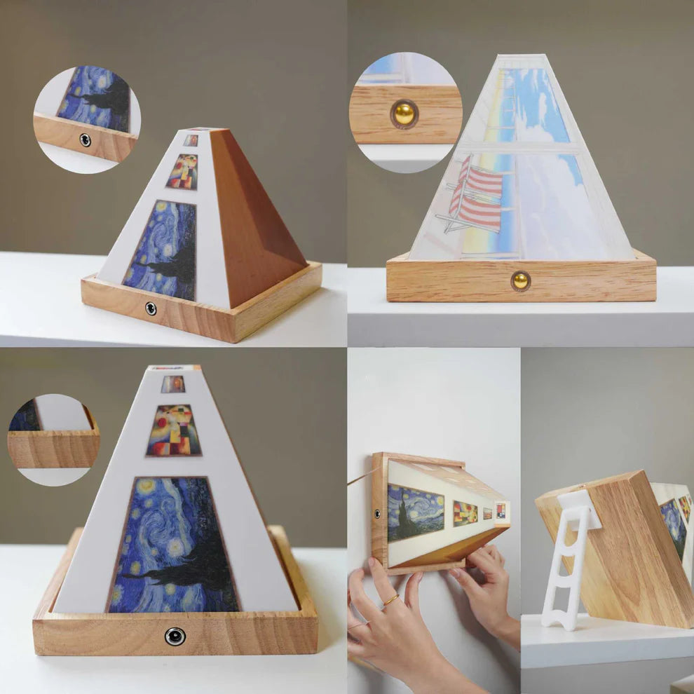 壁掛け装飾ランプ - 3D視覚効果 