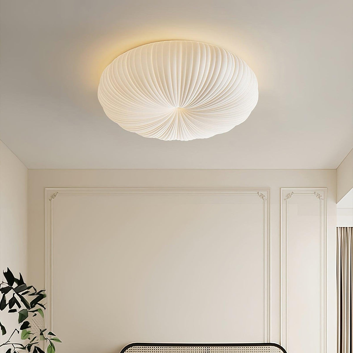 Moderne LED-loftslampe med fjernbetjening - komfort og elegance