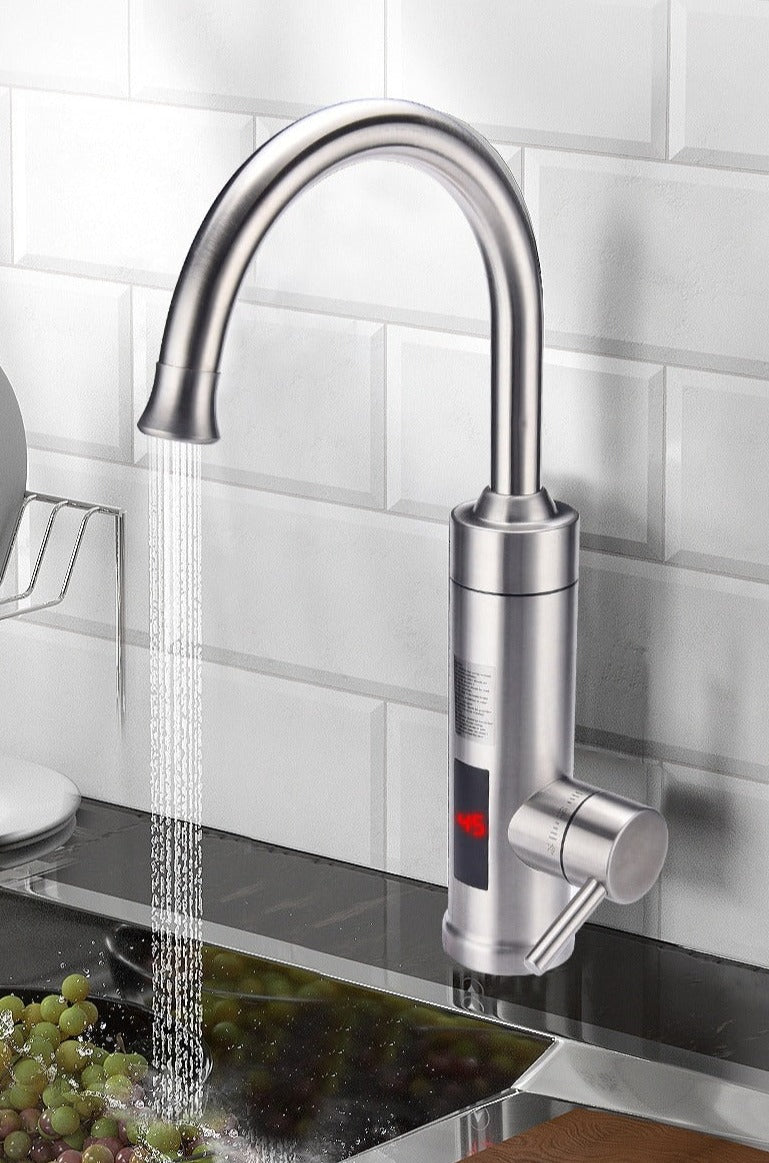 Grifo de Cocina Eléctrico – Calentamiento Instantáneo y Control Fácil 