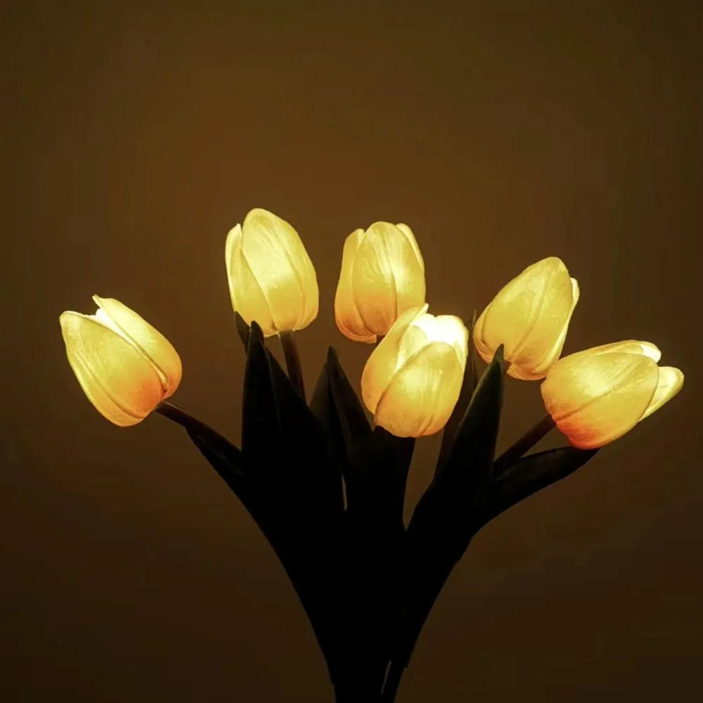 Dekoratív Tulipán Lámpa – Meleg és Finom Hangulat 