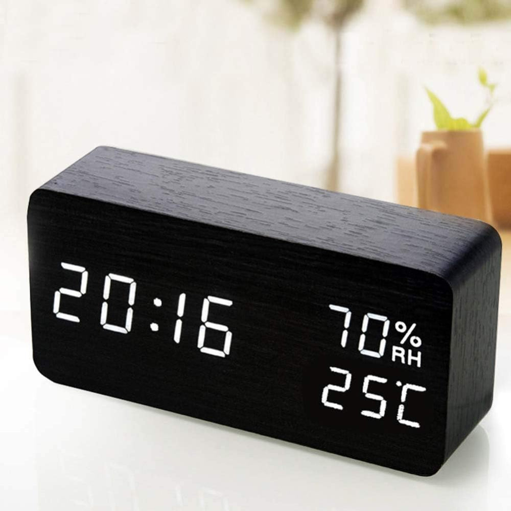 LED-Uhr mit Sprachsteuerung – Modernes Design und intelligente Funktionen 