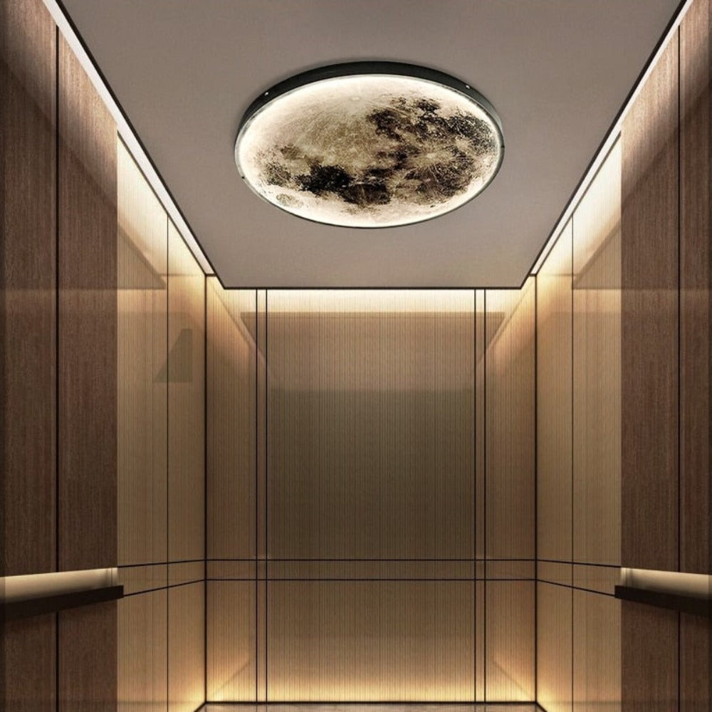 Apajare de perete 3D LED – Lună pentru o atmosferă unică 