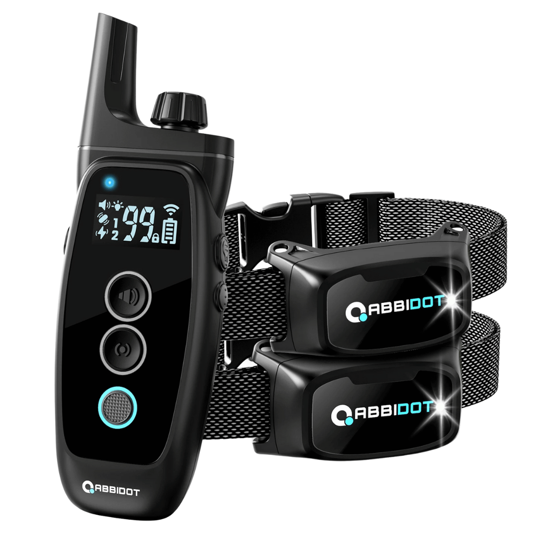 Koiran koulutuskaulakoru – LED-kaukosäädin ja kantama 1000 m 