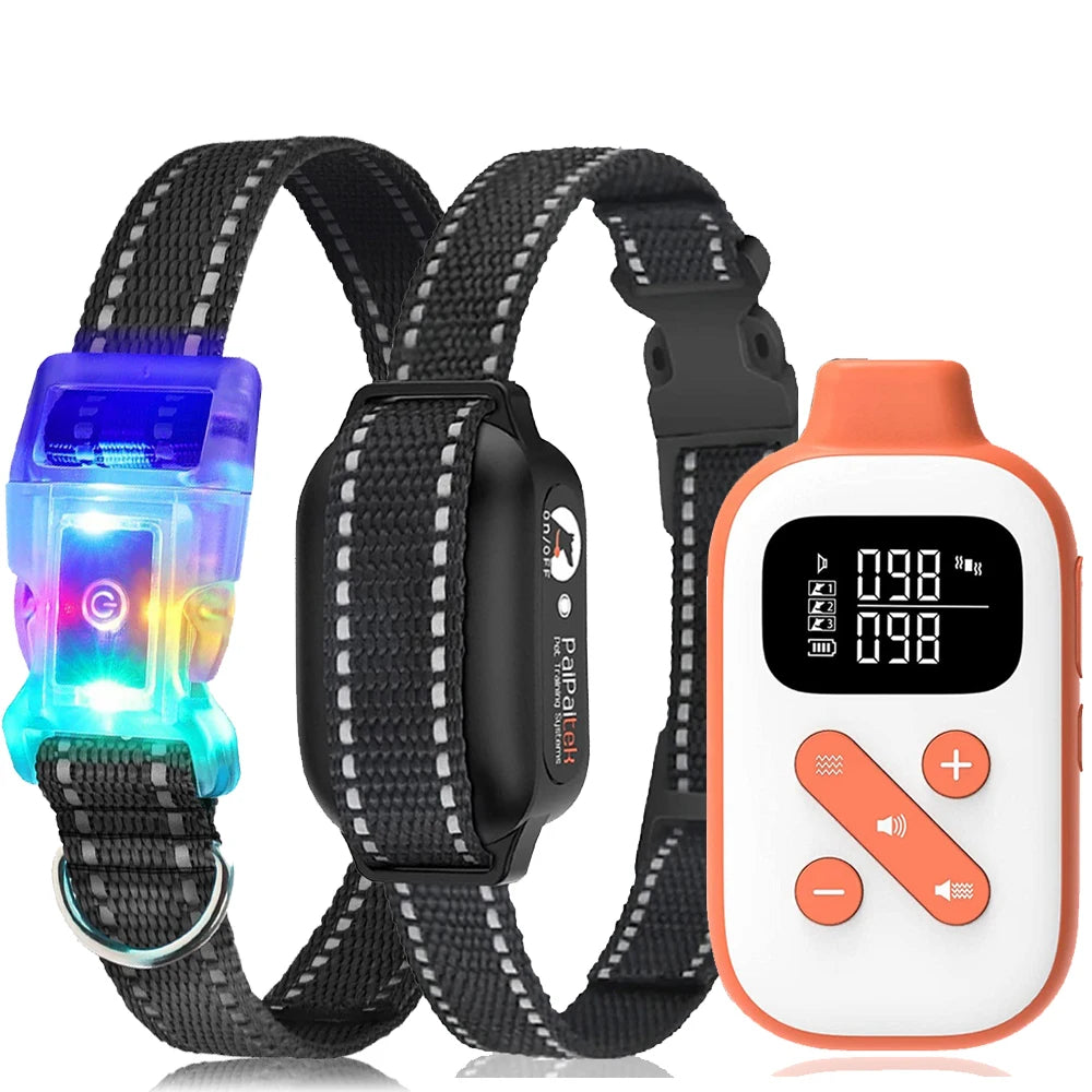 Colar de Adestramento Sem Choque – Controle Remoto Até 1000 m 