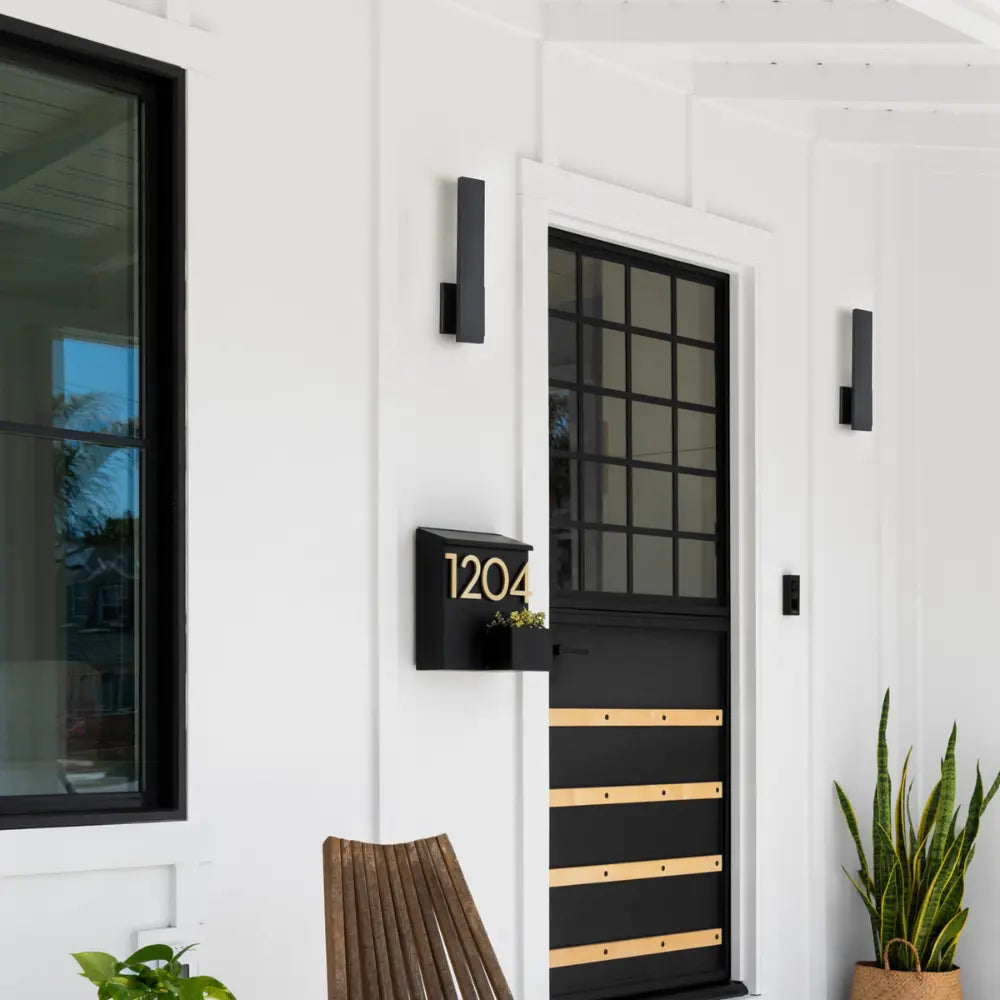 Ανθεκτικός εξωτερικός λαμπτήρας τοίχου IP65 - Στερεότητα και Μοντερνικότητα