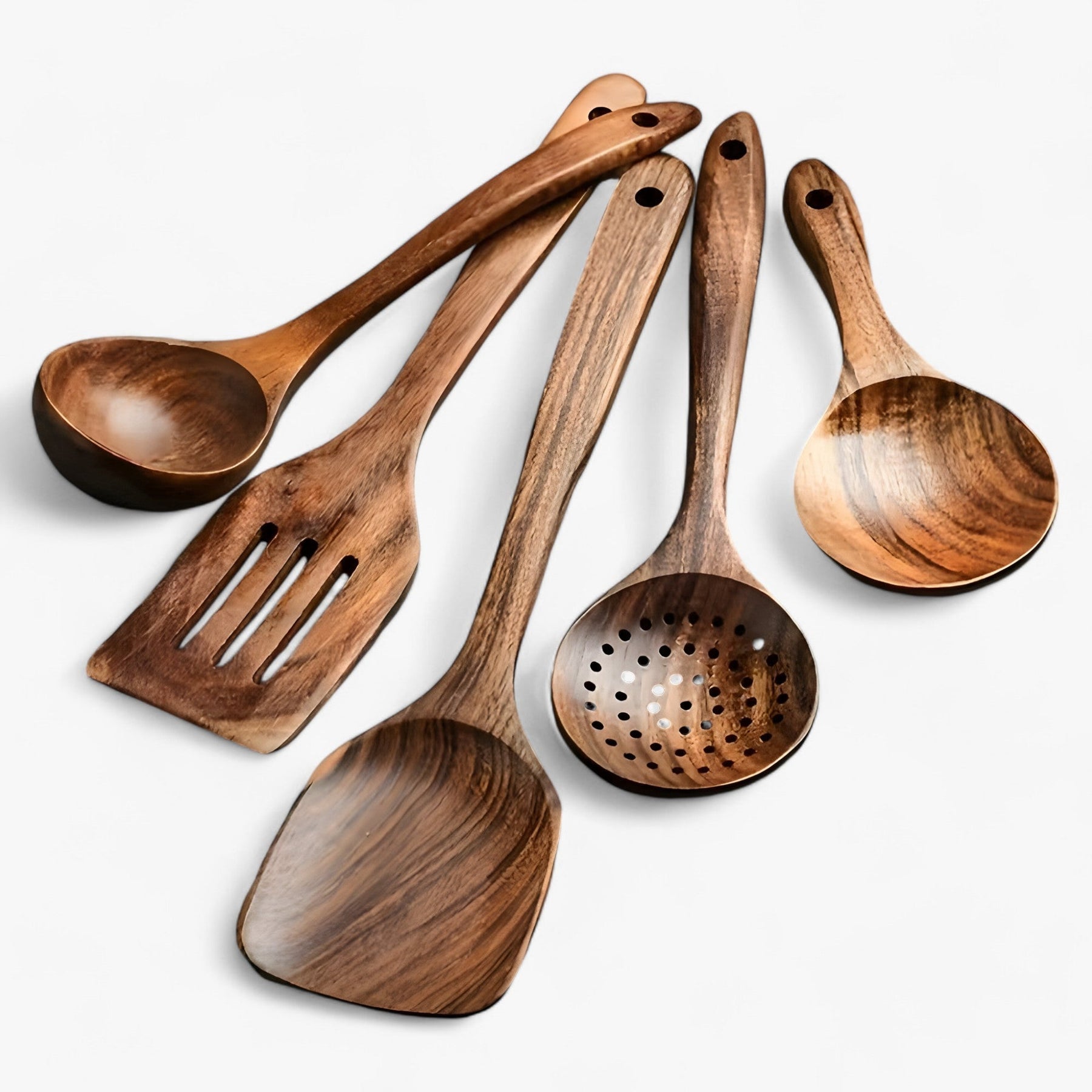 Kitchen Utensil Set – Natural Elegance and Daily Use 