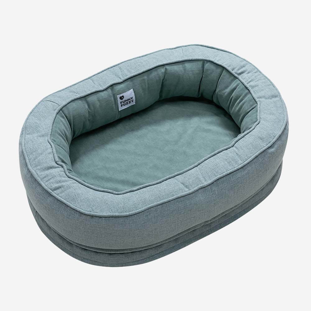 Letto a forma di ciambella per cani – Comfort e dolcezza 