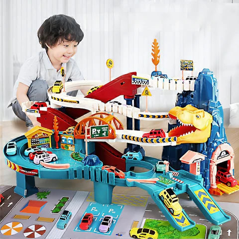 Závodní dráha DinoRush - zábava a výzva v plné rychlosti